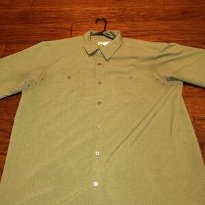 Orvis Olive Green Men's Shirt XL